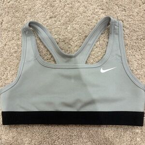 Nike Girls Gray Sports Bra